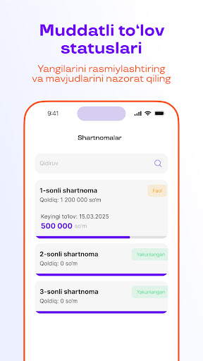 Uzum Nasiya: muddatli to'lov screenshot 17