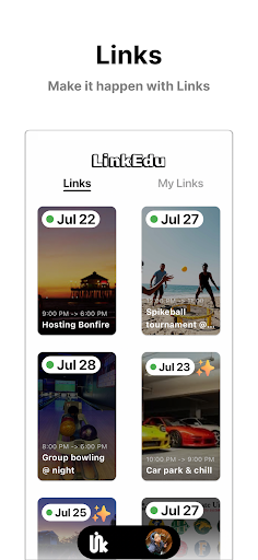 Android application LinkEdu screenshort