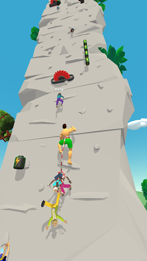 Android application Rock Climber: Save the Dudes screenshort