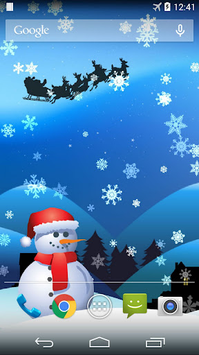 Android application Christmas Magic Live Wallpaper screenshort