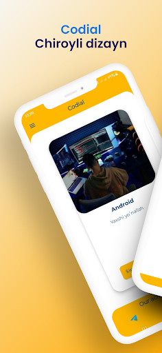 Android application Codial screenshort