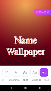 Name Wallpaper - Apps on Google Play