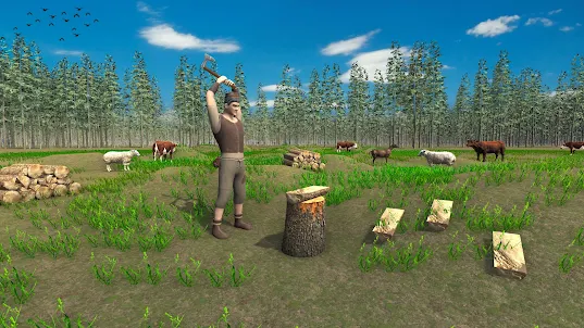 Village Farm Animal Simulator