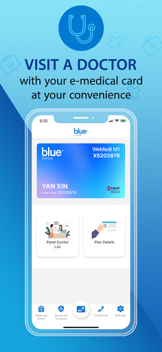 Blue WeMedi Screen 2