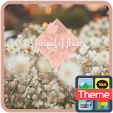 꽃들의 향연 카카오톡 테마 icon