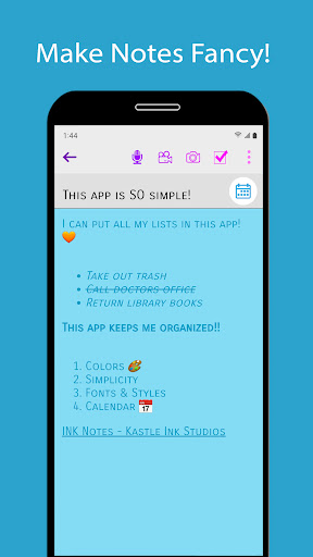 INK Pride - LGBTQ Notes Lists Screen 3
