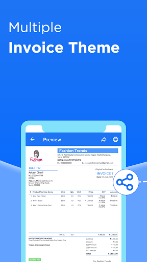 Billing Buddy - Billing App Screen 3