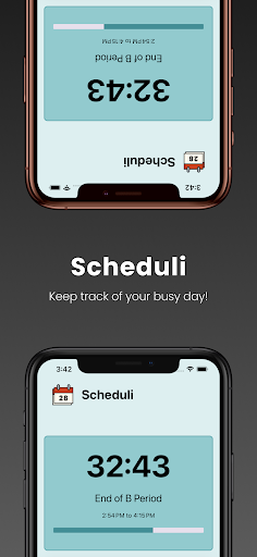 Android application Scheduli screenshort