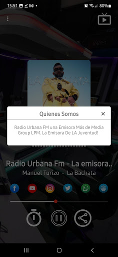 Radio Urbana FM Screen 3