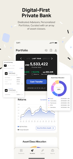 Android application Kristal:Digital Wealth Manager screenshort