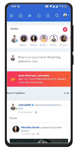 Android application NoteHub - A Hub of Education screenshort