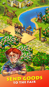 Farmdale: jogos de fazenda Hay & Day MOD APK (dinheiro ilimitado) 2