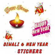 Diwali Stickers  for WA - Happy New Year Sticker