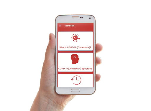 Android application COVID19 Care for Media screenshort