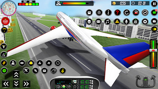 Android application Real Plane Landing Simulator screenshort