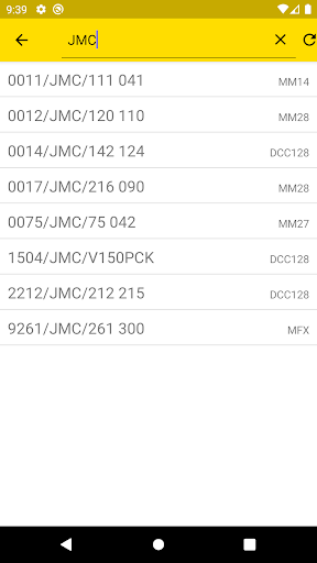 JMC Control Screen 2