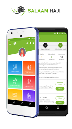 Android application Salaam Haji - Hajj & Umrah Gui screenshort