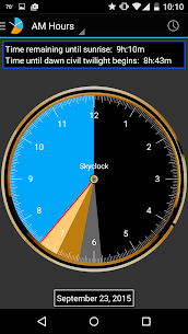 Skyclock The sunrise/sunset twilight calculator v1.5-4 MOD APK (Premium Unlocked) Free For Android 3