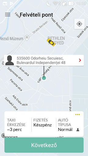 City Taxi Székelyudvarhely Screen 3