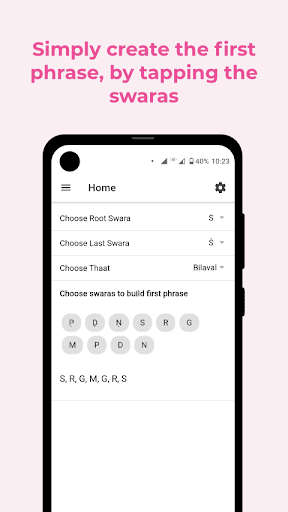 Android application Alankar / Palta - Music tools screenshort