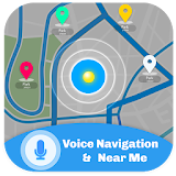 Voice Navigation & Near Me icon