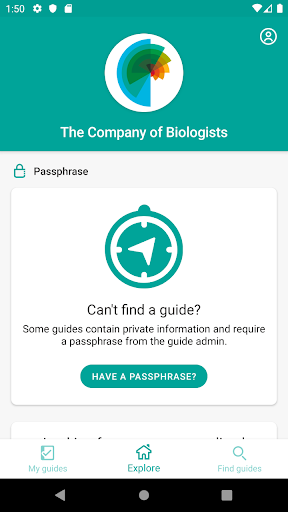 The Company of Biologists Screen 2