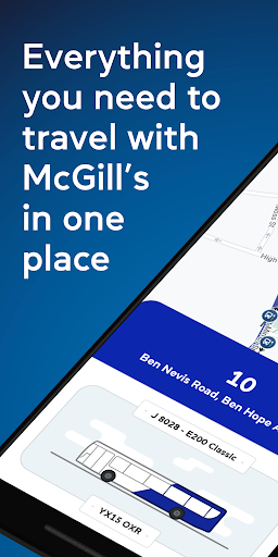 Android application McGill’s Buses screenshort