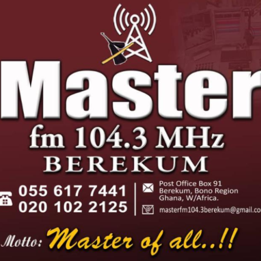 Master FM Berekum (104.3) logo