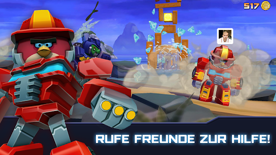 Angry Birds Transformers Screenshot