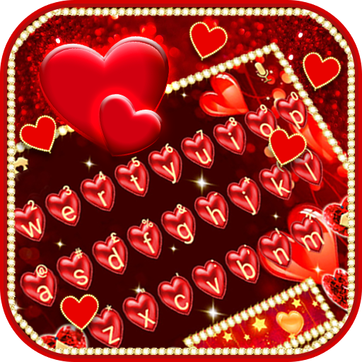 Red Love Heart Theme
