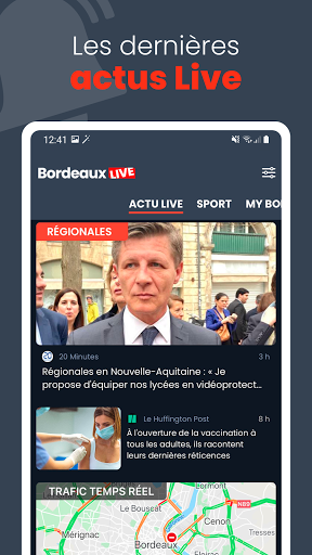 Bordeaux Live Screen 3
