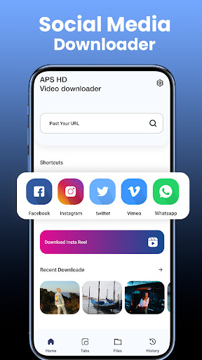 APS HD Video downloader Screen 3