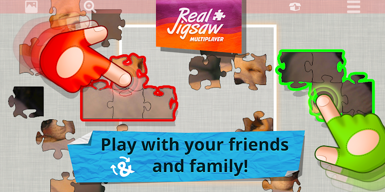 Multiplayer Jigsaw Cooperative - 1.2.3G - (Android)