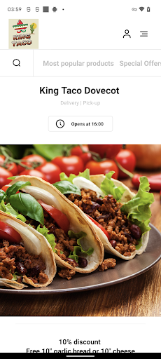Android application King Taco Dovecot screenshort