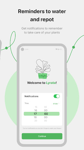 Lyrata — Plant Care Assistant Screen 2