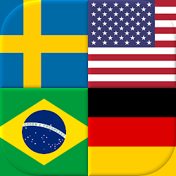 Ikonbild för Flaggor från alla länder: Quiz