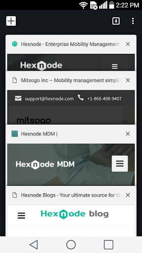 Hexnode Kiosk Browser – The Secure Browser poster-3