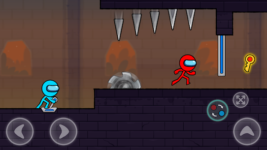 Red and Blue Stickman MOD APK (UNLIMITED GOLD) 6