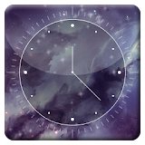 Galaxy X HD Analog Clock LWP icon
