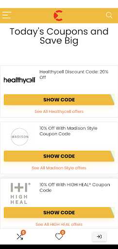 Couponclans Screen 2
