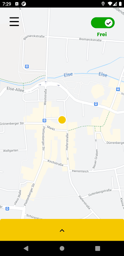 Appfahrt Fahrer-App Screen 3