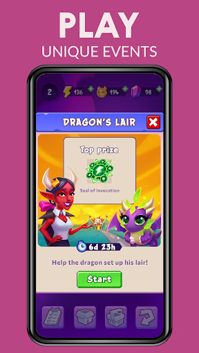 Hell Merge - Puzzle - games