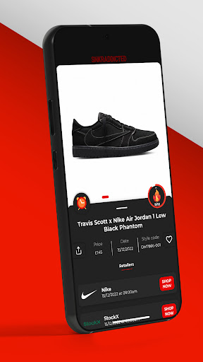 Android application SNKRADDICTED – Sneaker App screenshort
