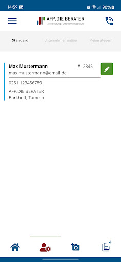 AFP.DIE BERATER Screen 2
