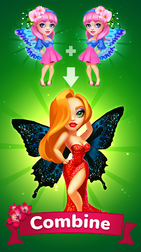 Fairy Merge! - Mermaid House - Puzzle - games