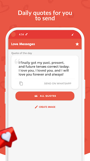 Screenshot of Love Quotes 2025