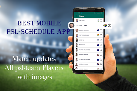 PSL 2021-Pakistan Super League Schedule 2021 Apk app for Android 5