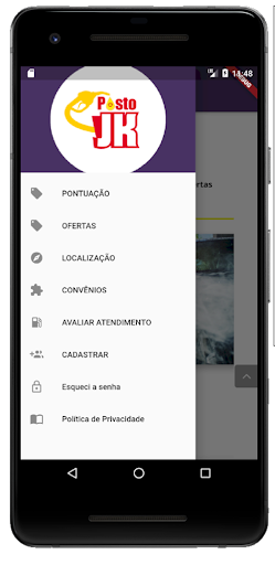 Android application Posto JK screenshort