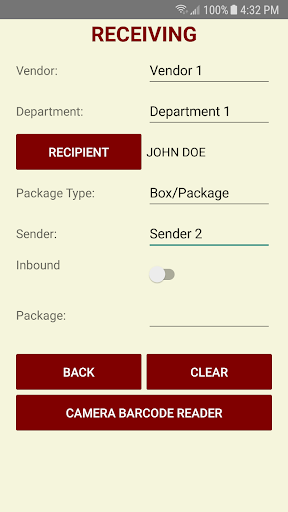 Ahearn ParcelPackage Trackr