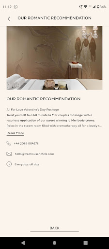 Android application Treehouse Hotels screenshort